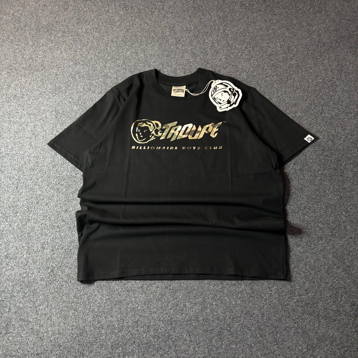 Billionaire Boys Club fanum ss troupe flagship exclusive black tee