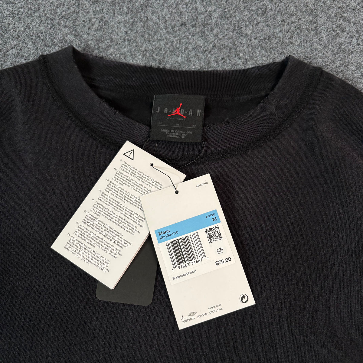 Jordan rare air long sleeve tee