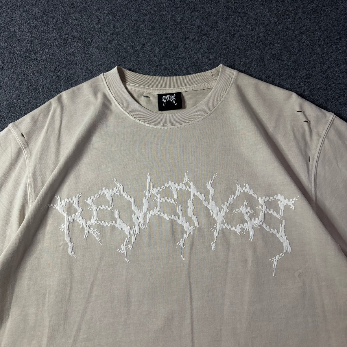 Revenge x Kosuke Kawamura Flower Anarchy Treated Tee