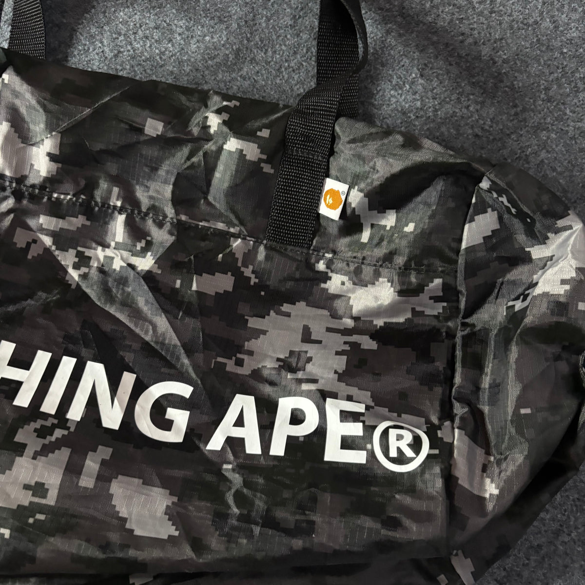 Bape duffle Boston bag digi camo