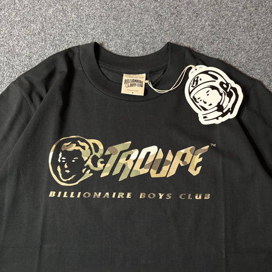 Billionaire Boys Club fanum ss troupe flagship exclusive black tee