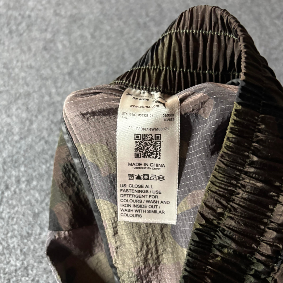 Puma mostroverse AOP baggy pants