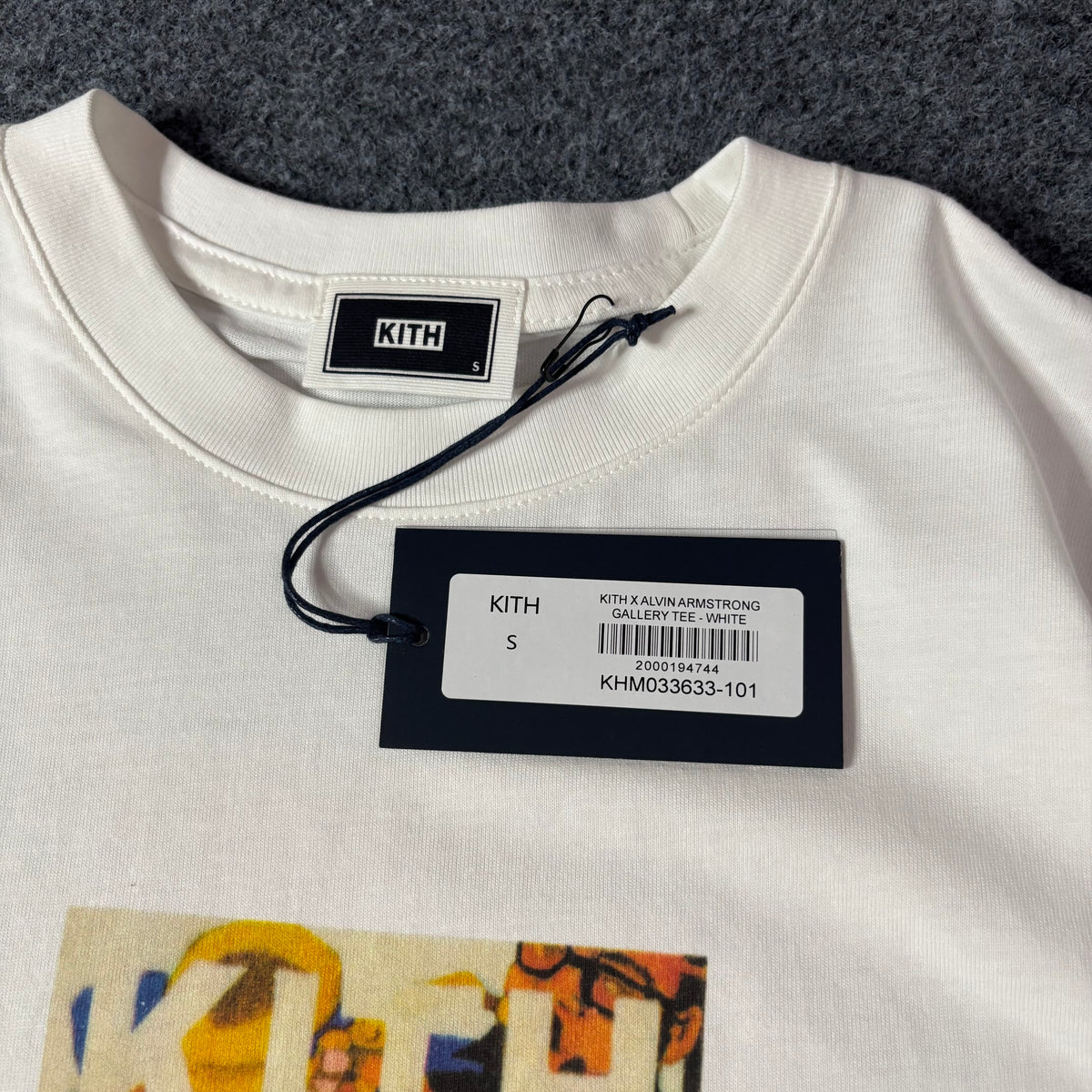 Kith for Alvin Armstrong Gallery Tee 'White'