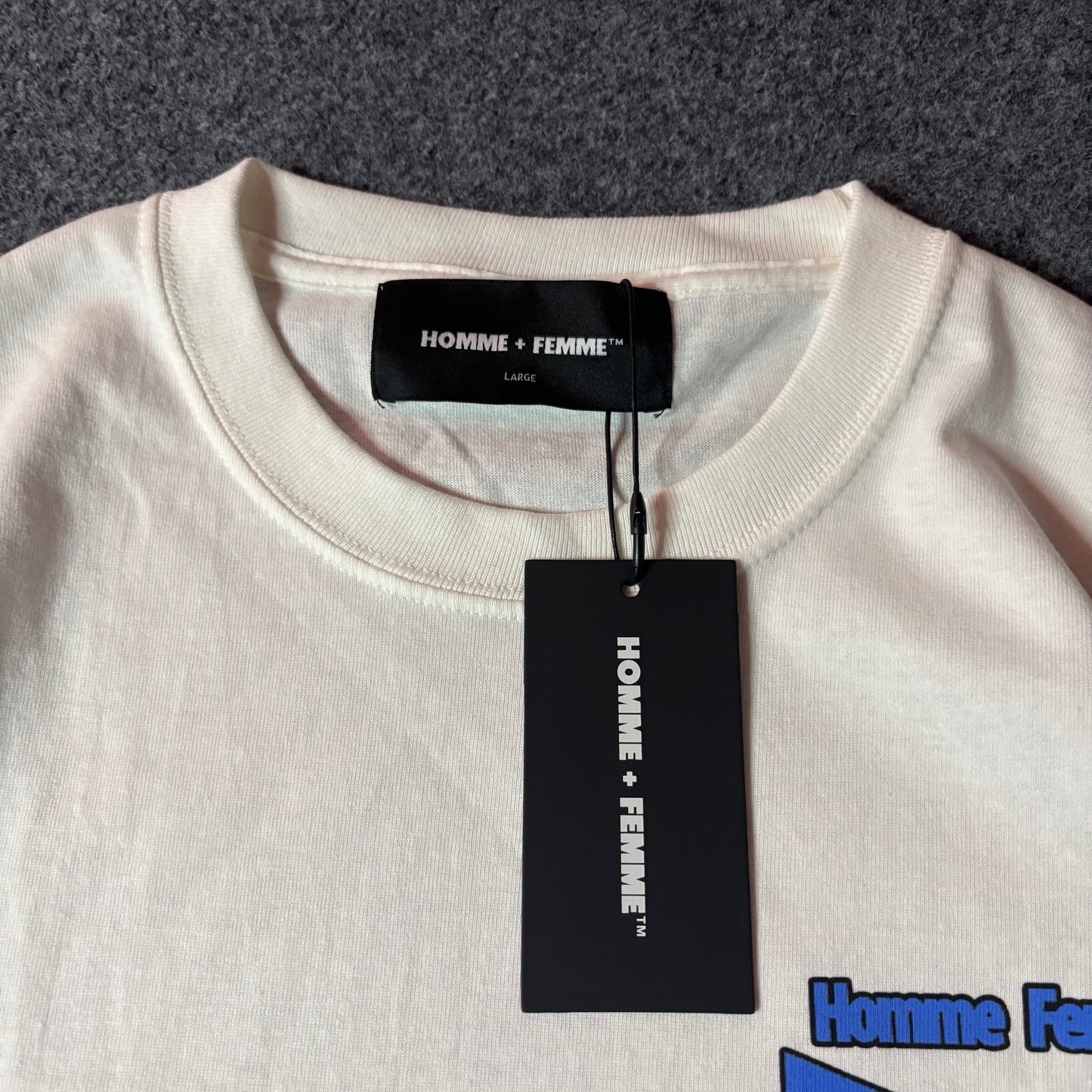 Homme Femme no gas needed tee