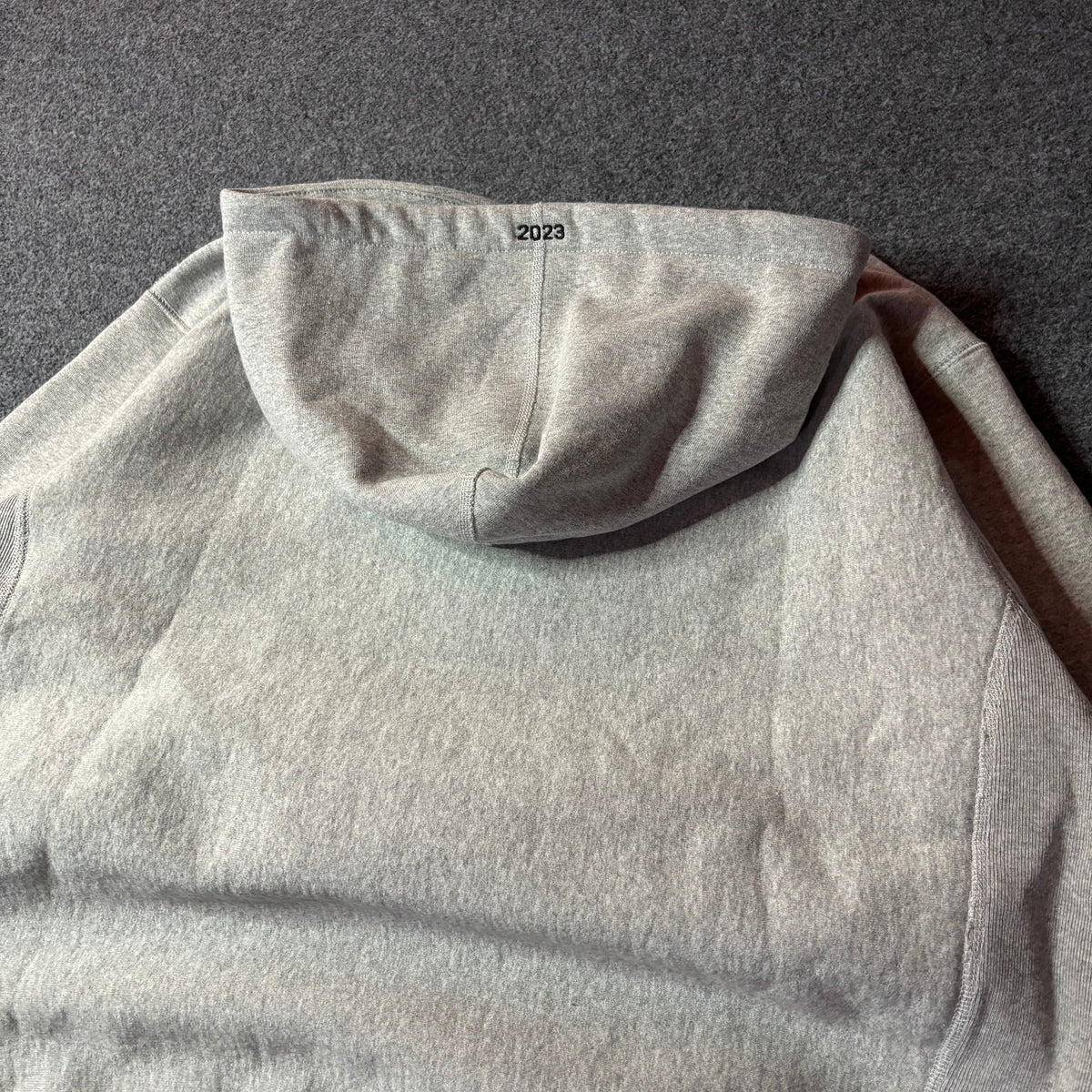 Supreme Motion Logo grey hoodie SS23
