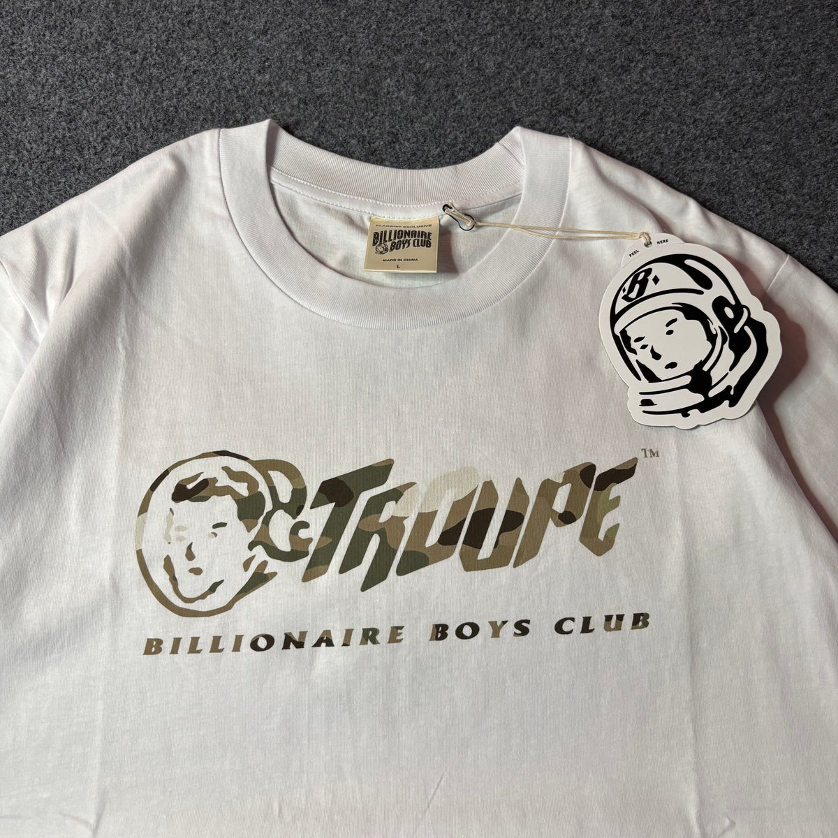 Billionaire Boys Club Fanum ss troupe white tee