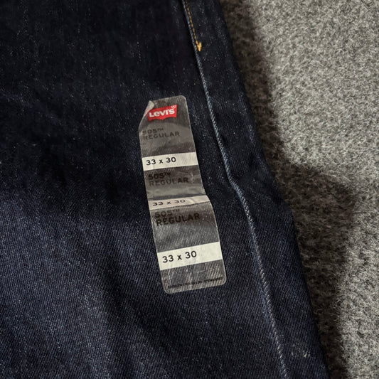 Levi’s 505 regular fit indigo jeans