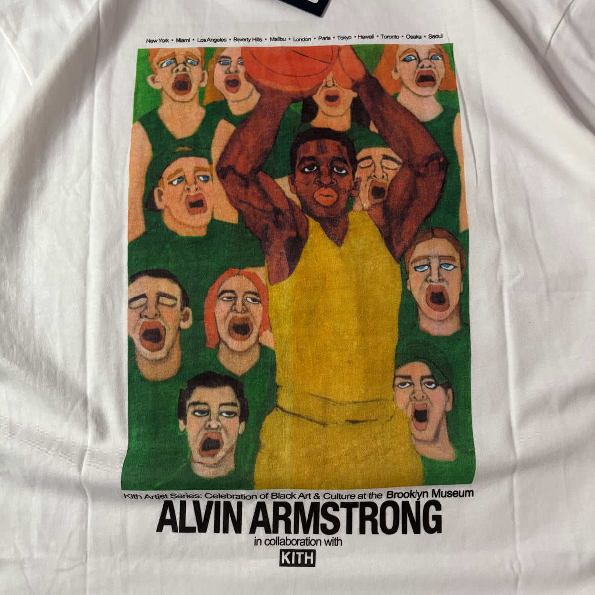 Kith for Alvin Armstrong Gallery Tee 'White'