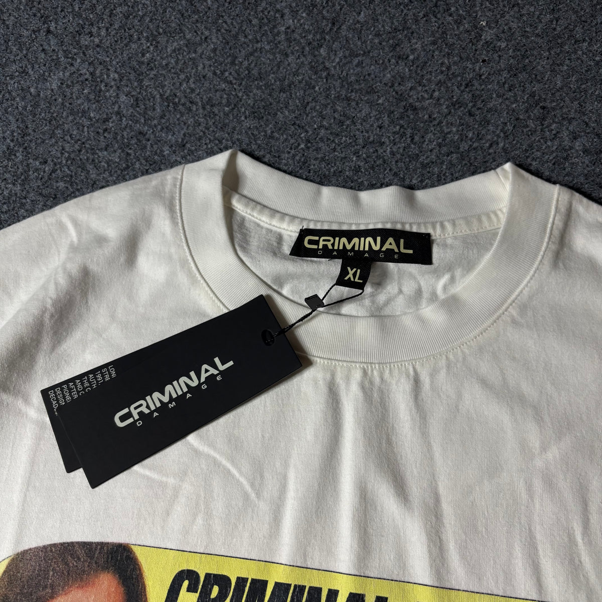 Criminal damage hotline reality tee