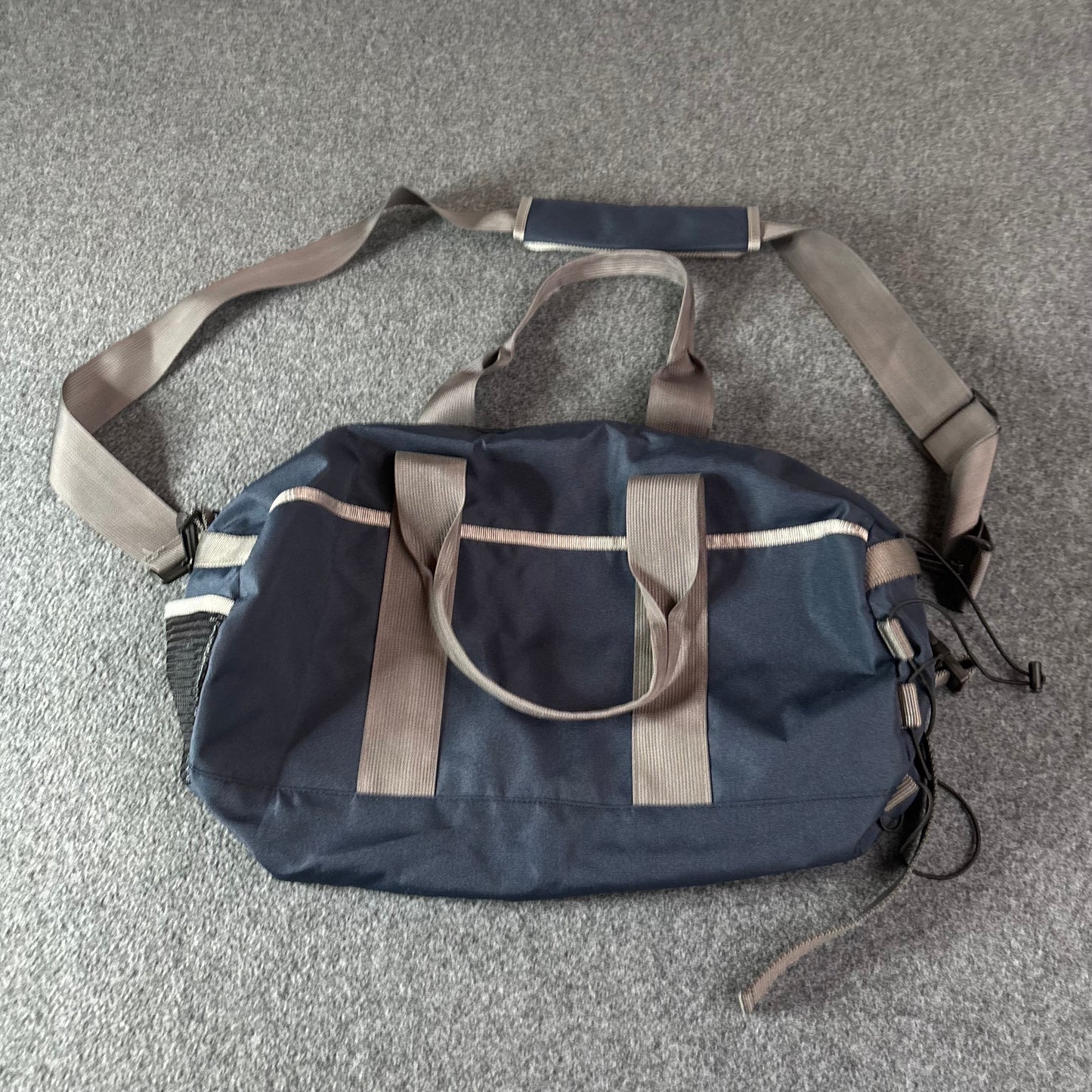 Hidden NY x Asics duffle bag blue