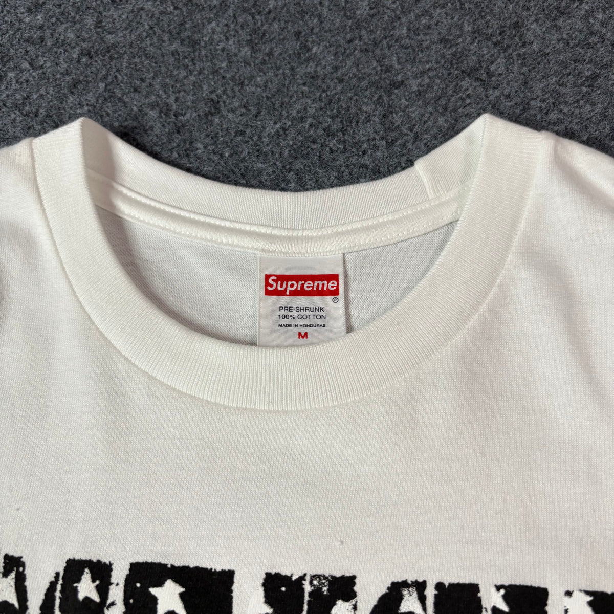 Supreme FML white tee