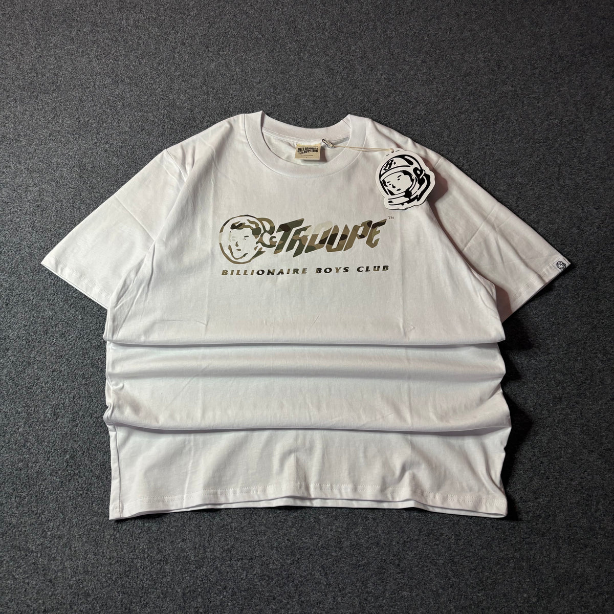 Billionaire Boys Club Fanum ss troupe white tee