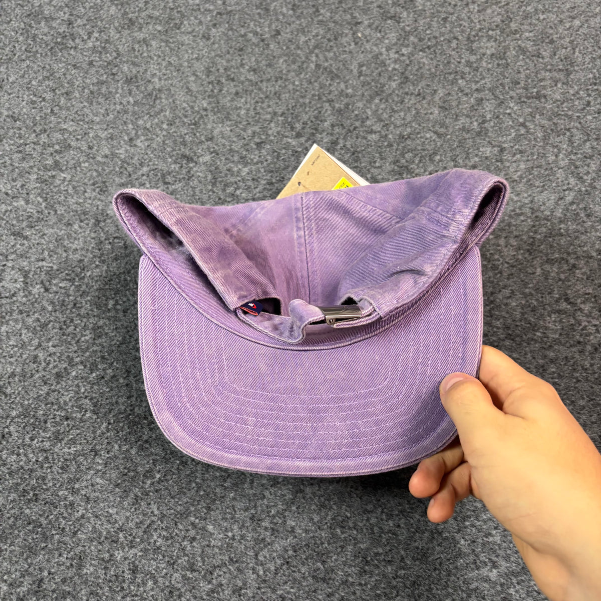 Jordan embroidered logo hat lilac