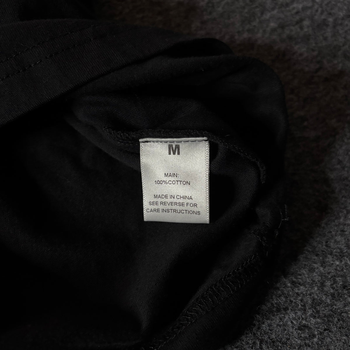 Unknwn the sport of fashion script tee black
