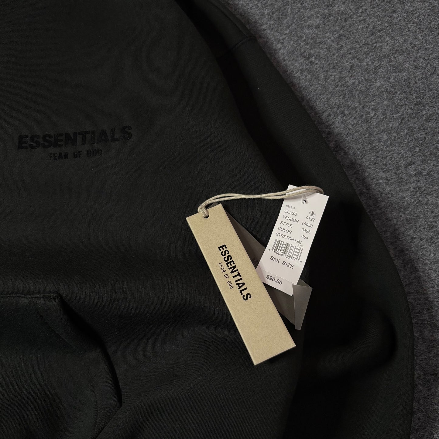 Essentials Fear of God stretch limo hoodie