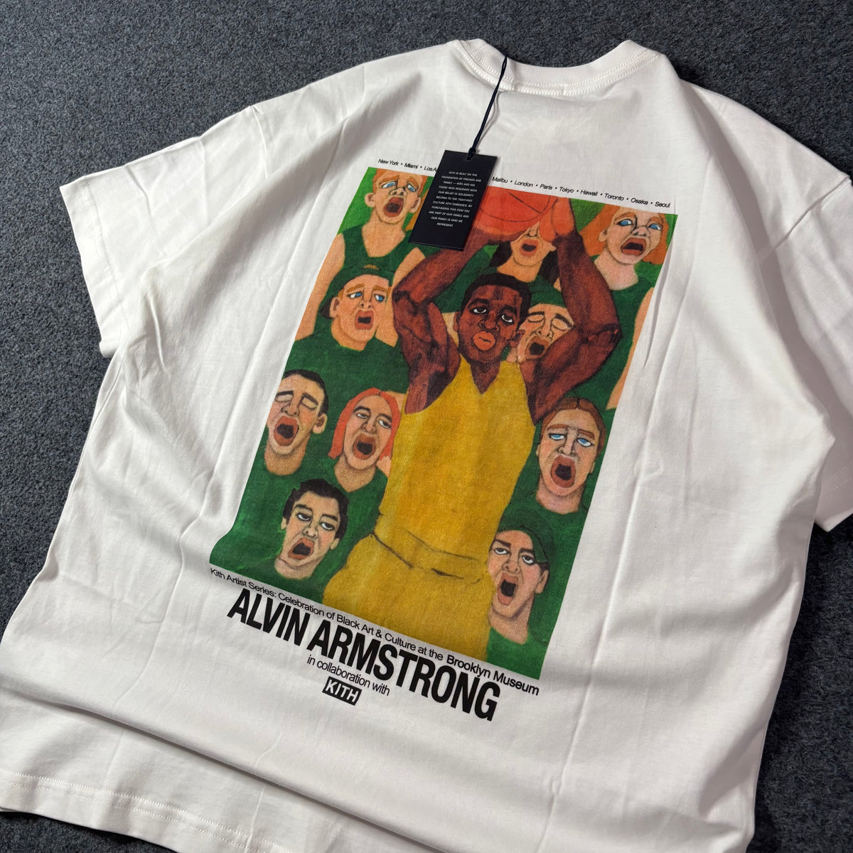 Kith for Alvin Armstrong Gallery Tee 'White'