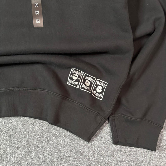 Uniqlo x Pokemon unown crewneck black