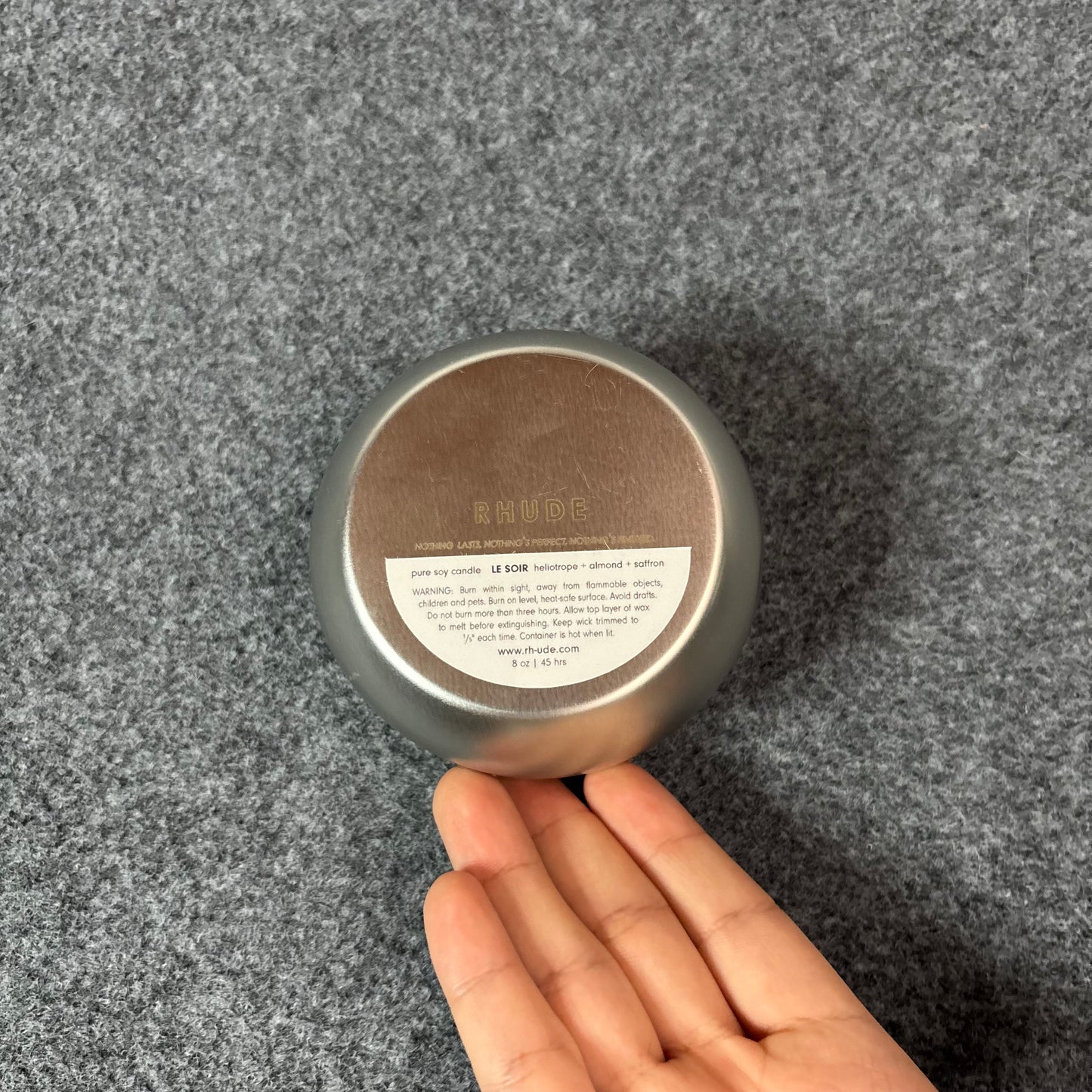 Rhude candle le soir bandana