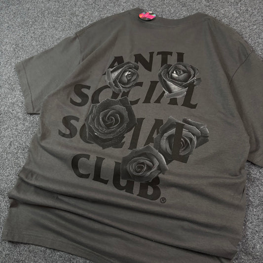 Anti Social Social Club bat emoji tee black