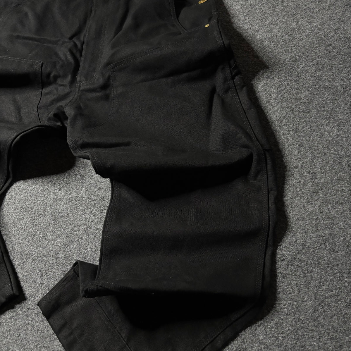 Carhartt double knee black overall