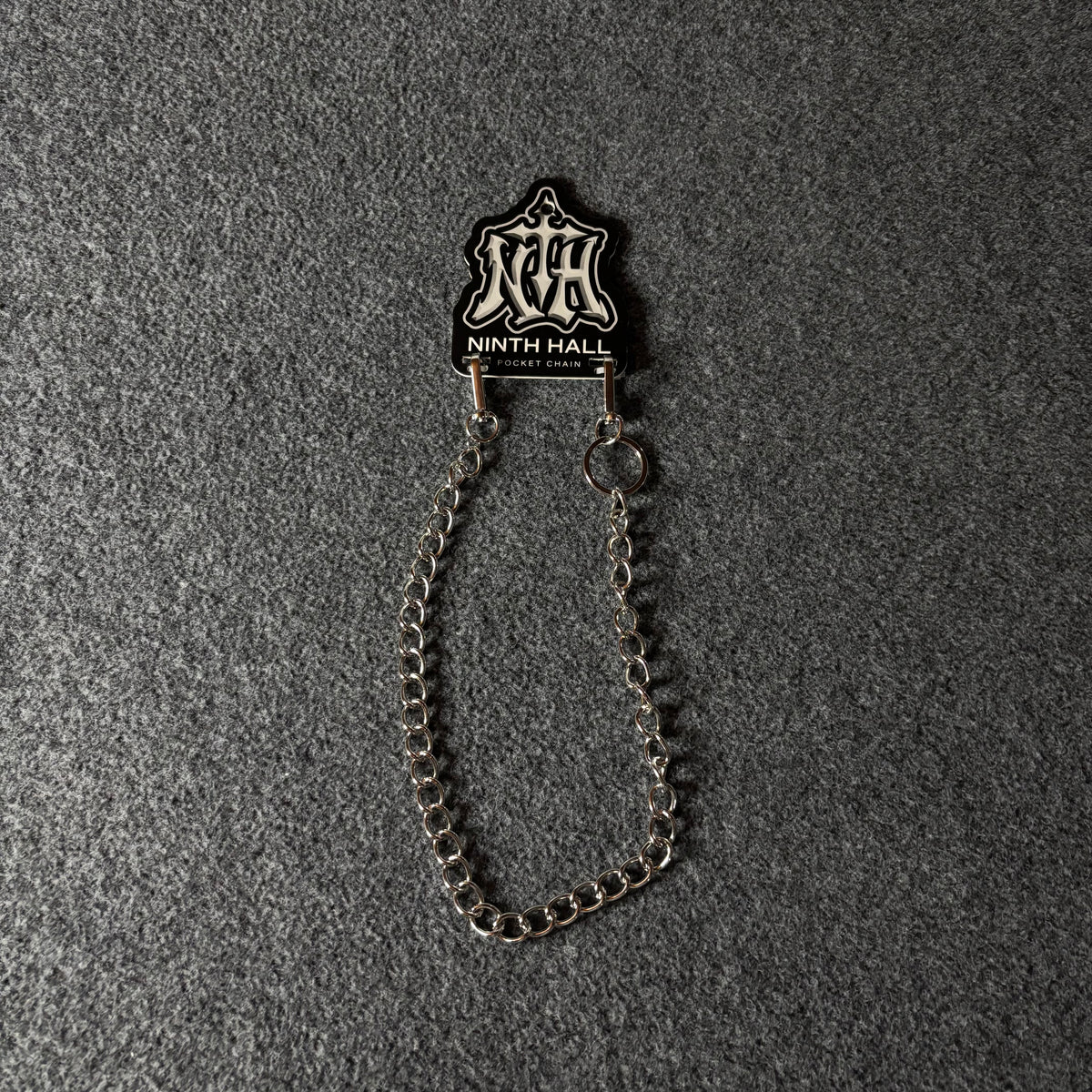 Ninth Hall curb silver pocket chain