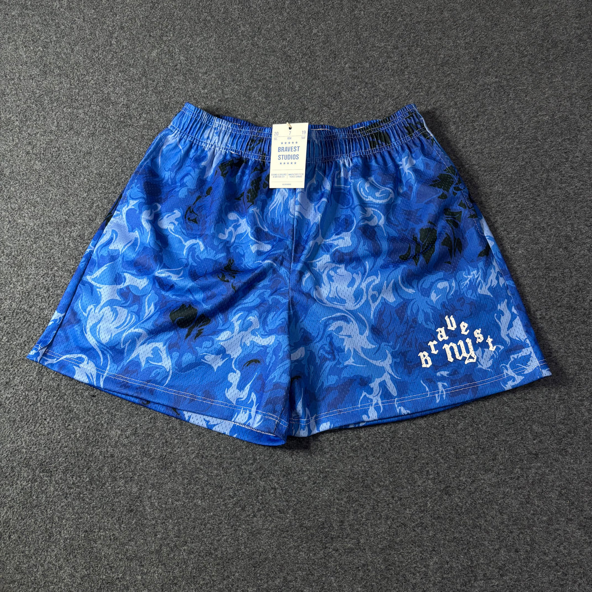 Bravest studios inferno shorts royal blue