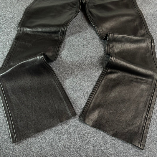 Milwaukee leather bootcut pants