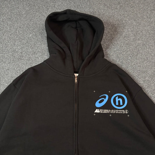 Hidden x Asics dusk zip hoodie