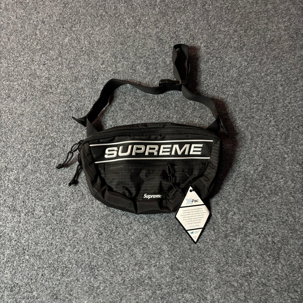 Supreme logo waist bag