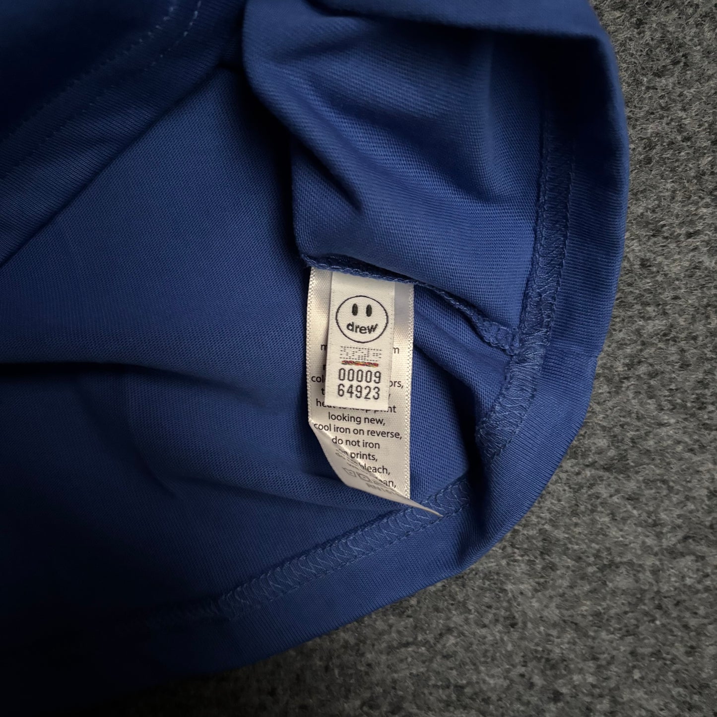 Drew House mascot blue tee