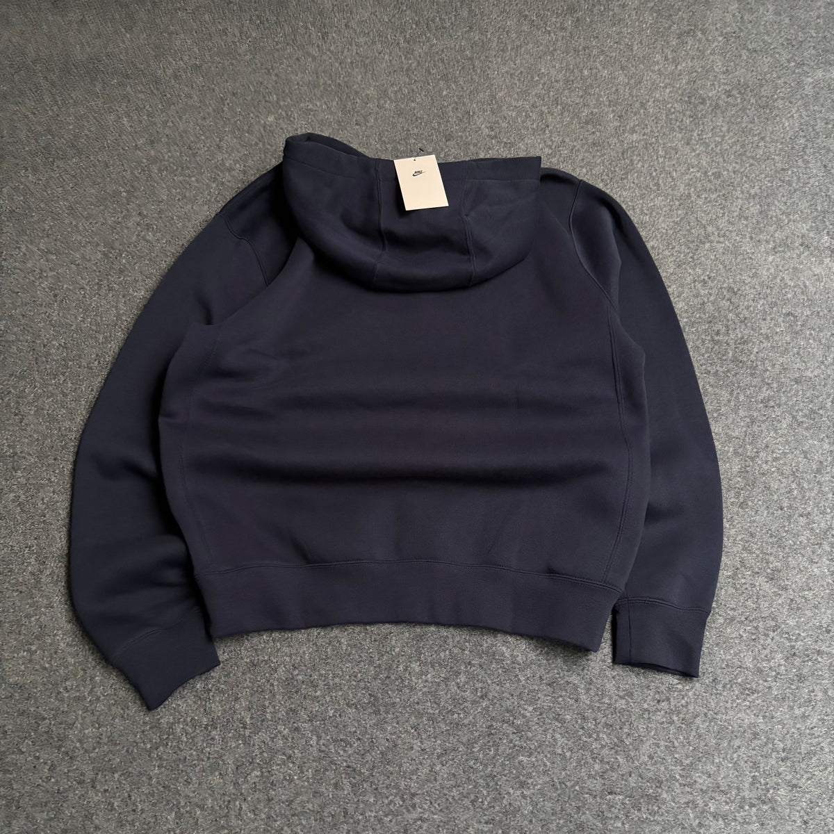 Nike navy logo hoodie