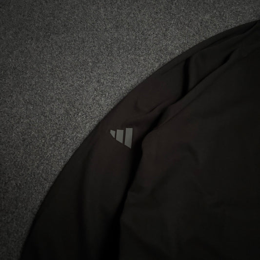 Adidas quarter zip jacket sleeve logo