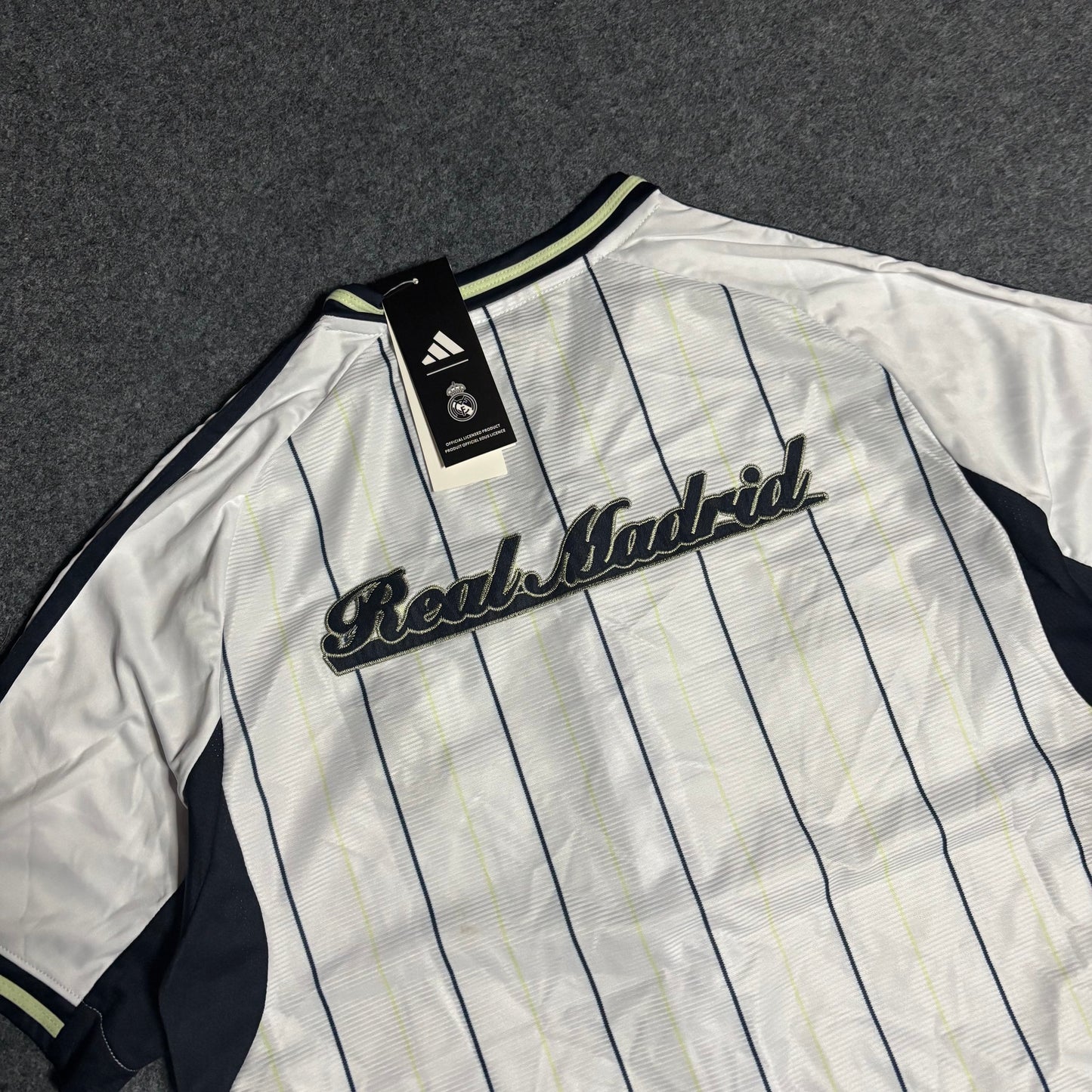 Real Madrid baseball jersey