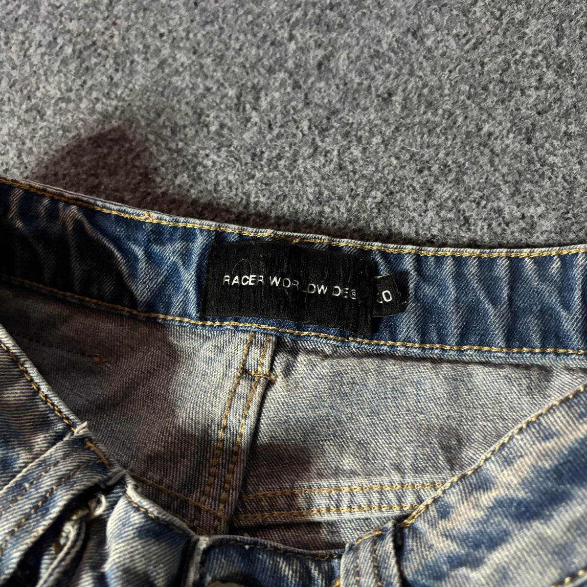 Racer Worldwide ultra baggy jeans