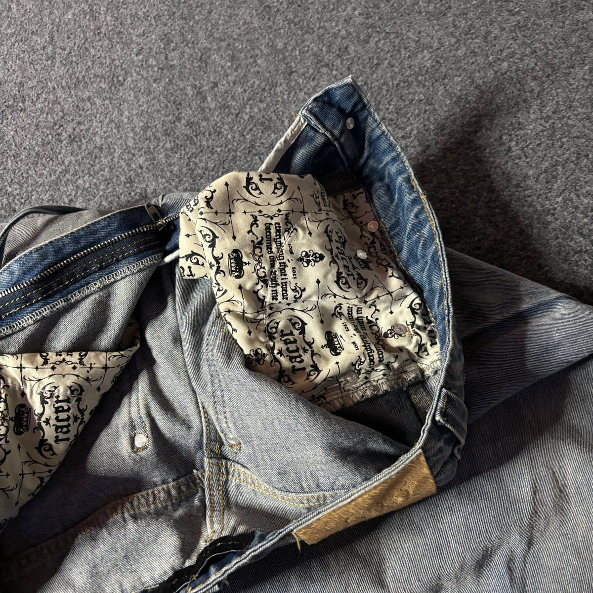 Racer Worldwide ultra baggy jeans