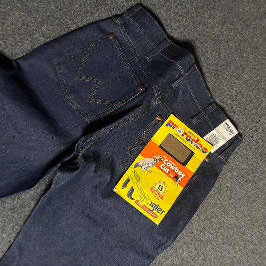 Wrangler rodeo bootcut raw denim