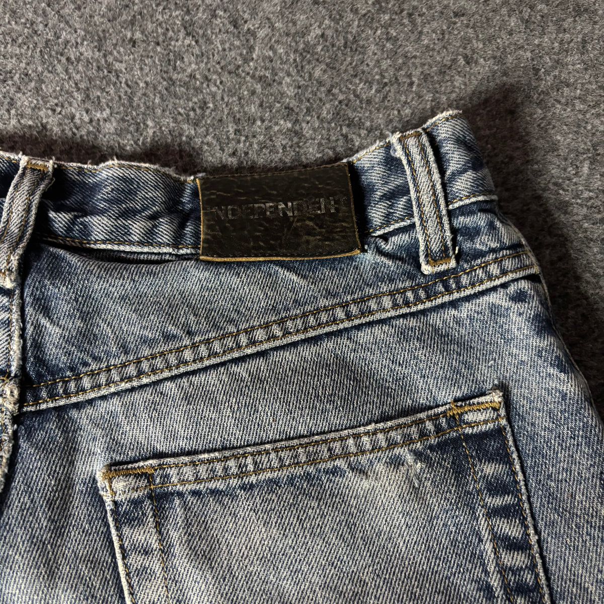 Independent vintage skate jeans