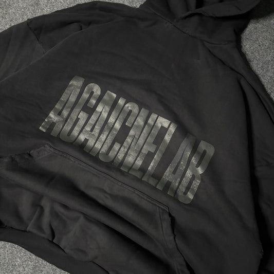Balenciaga "AGAINELAB" oversized distressed hoodie