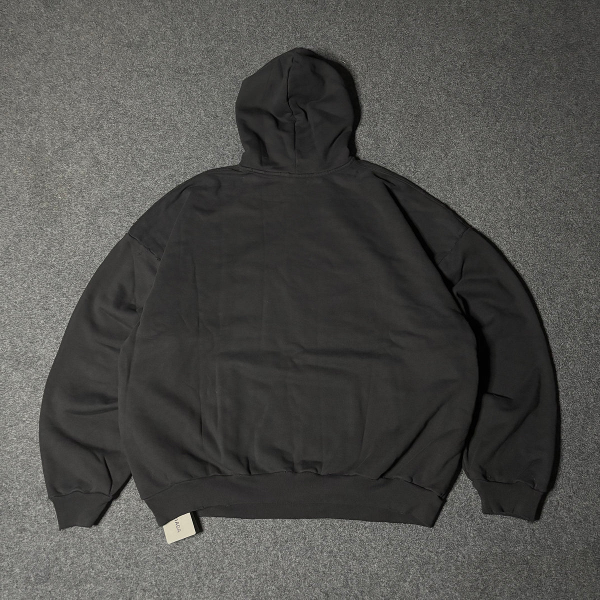 Balenciaga "AGAINELAB" oversized distressed hoodie