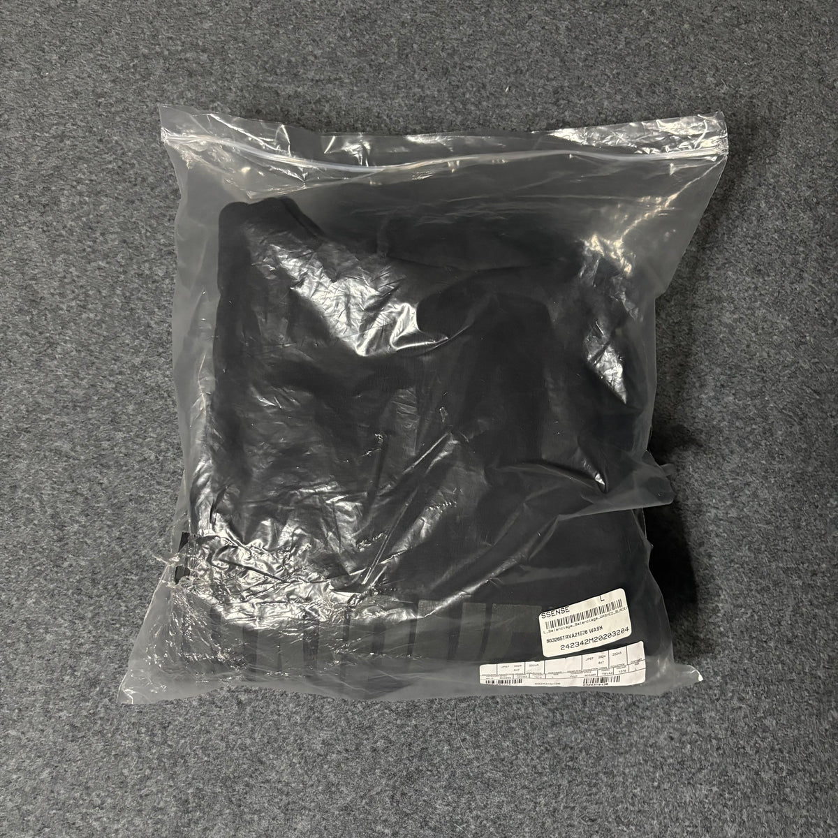 Balenciaga "AGAINELAB" oversized distressed hoodie