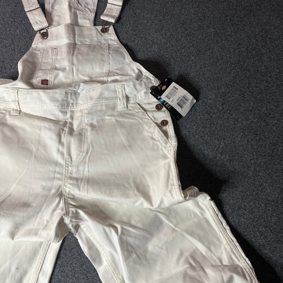 Dickies white double knee