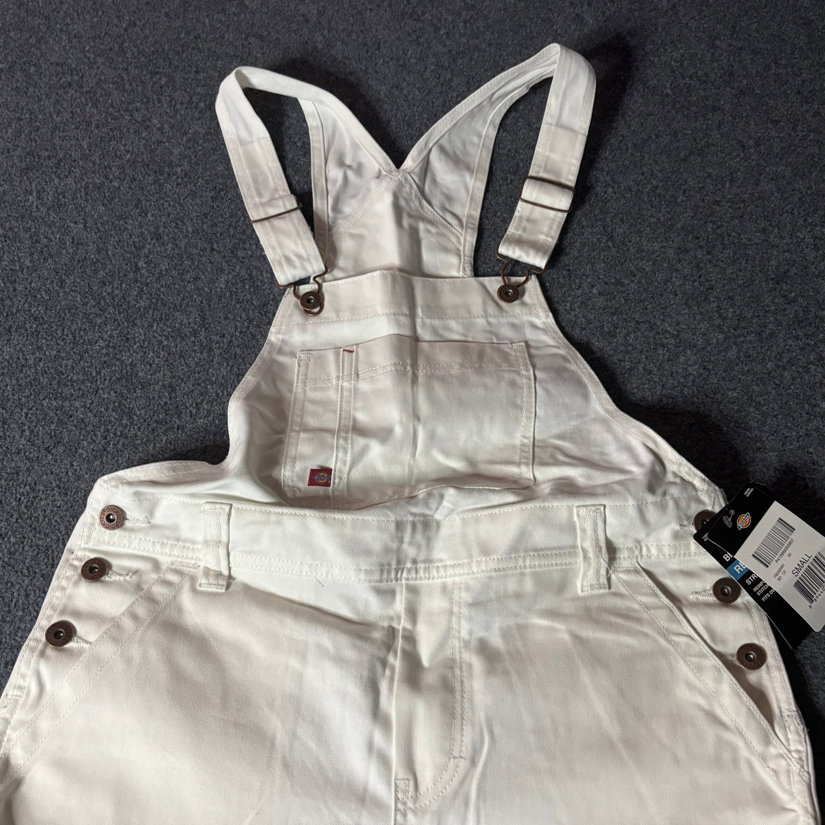 Dickies white double knee