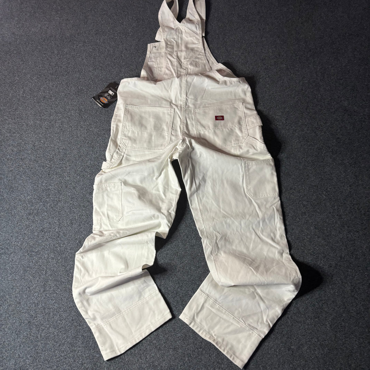 Dickies white double knee