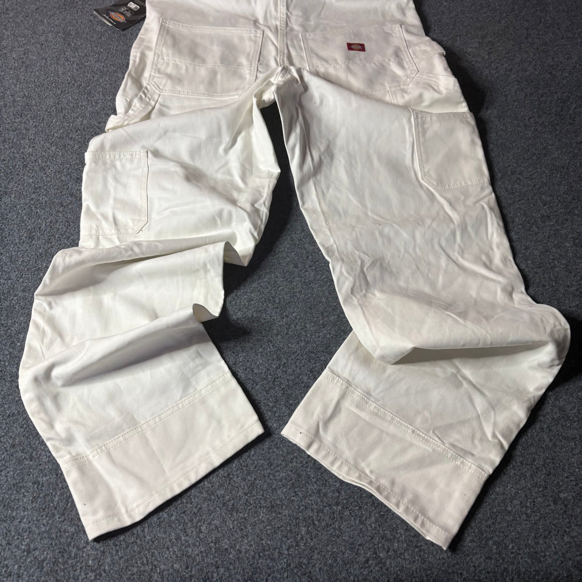 Dickies white double knee
