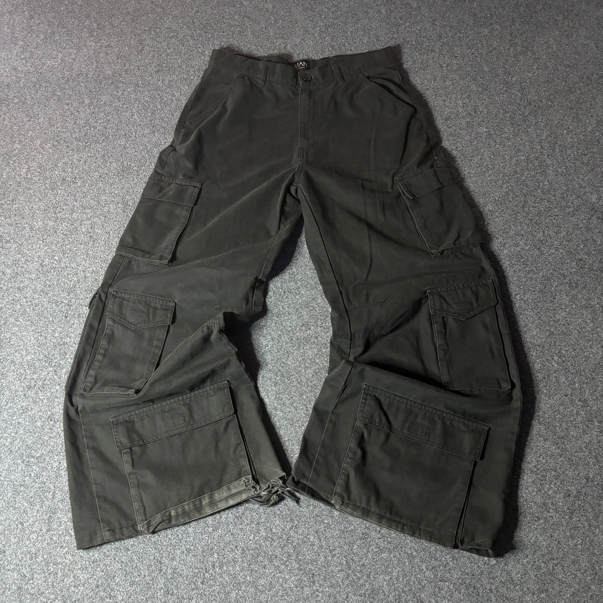 Bohooman ultra wide cargo pant