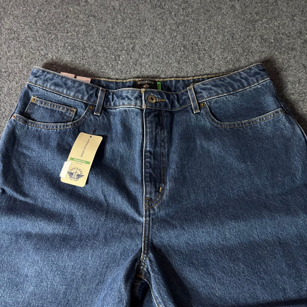 Dockers baggy blue jeans