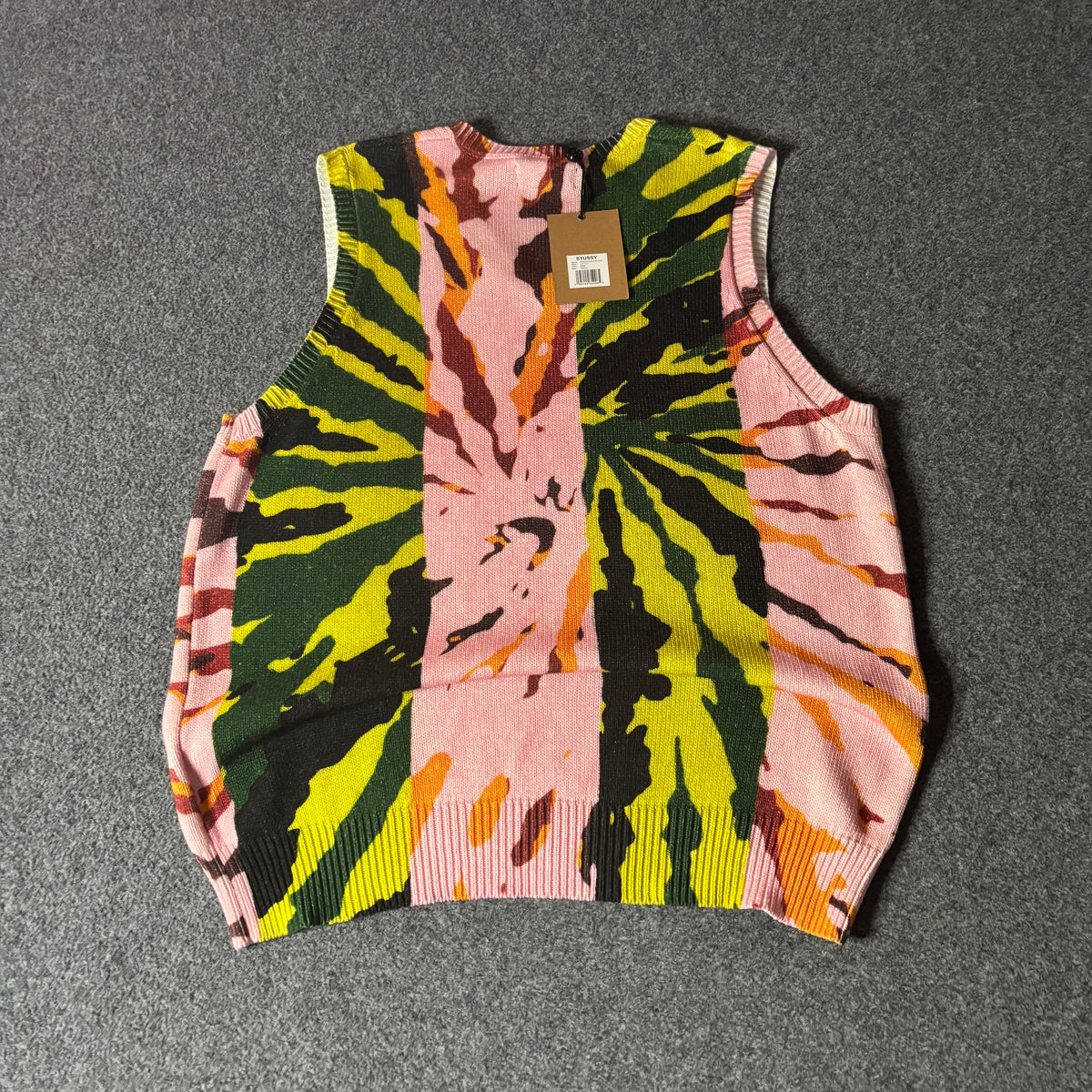 Stussy printed sweater vest