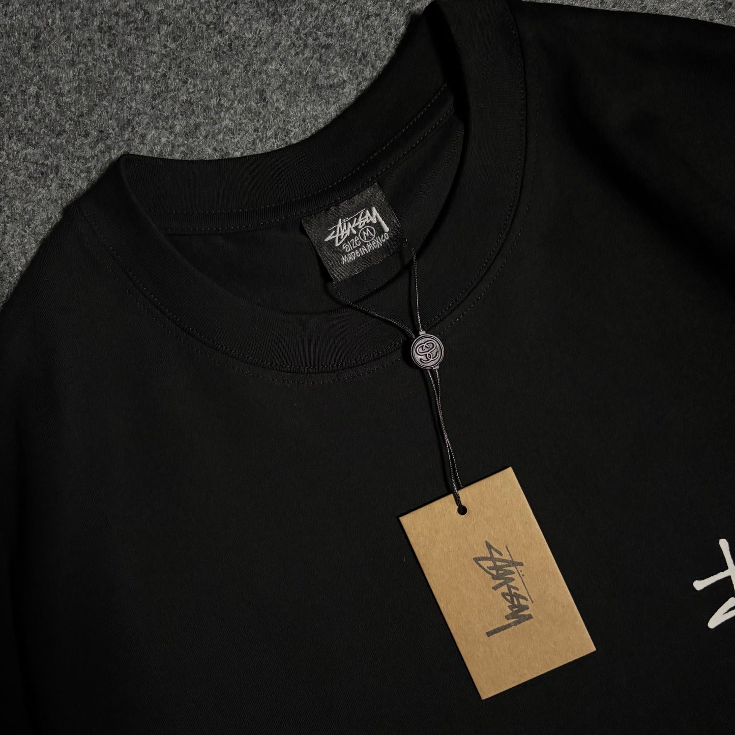 Stussy dice tee black