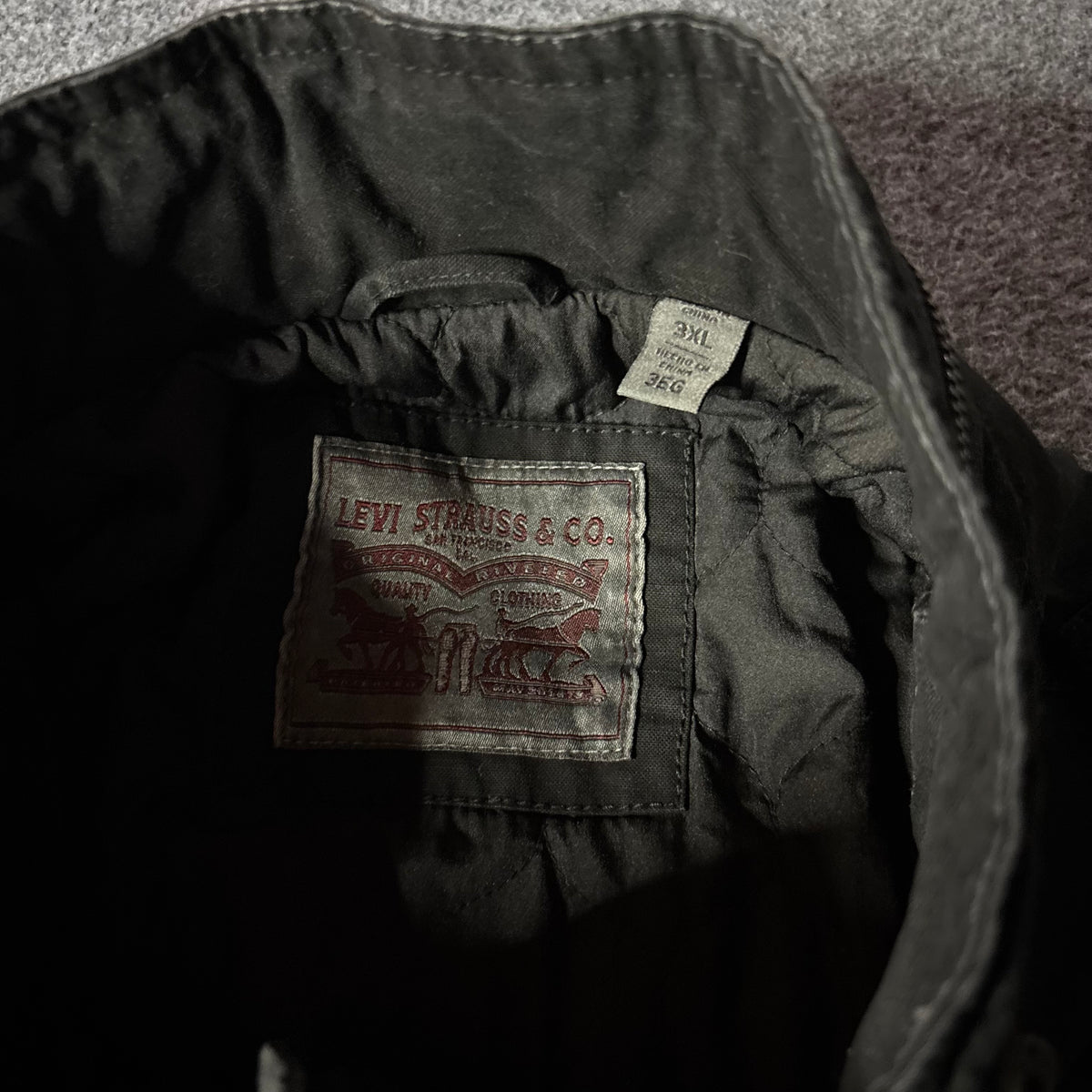 Levis black jacket
