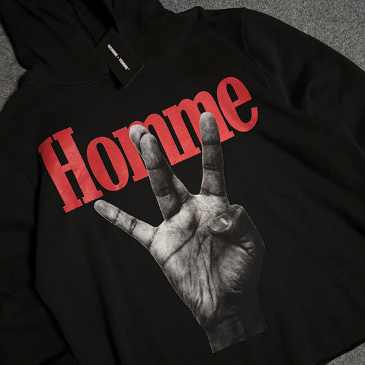 Homme Femme hands hoodie
